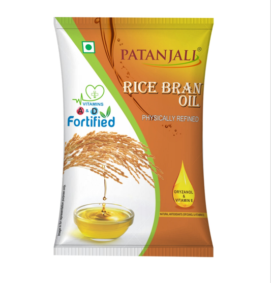 Patanjali Refine Rice Bran Oil