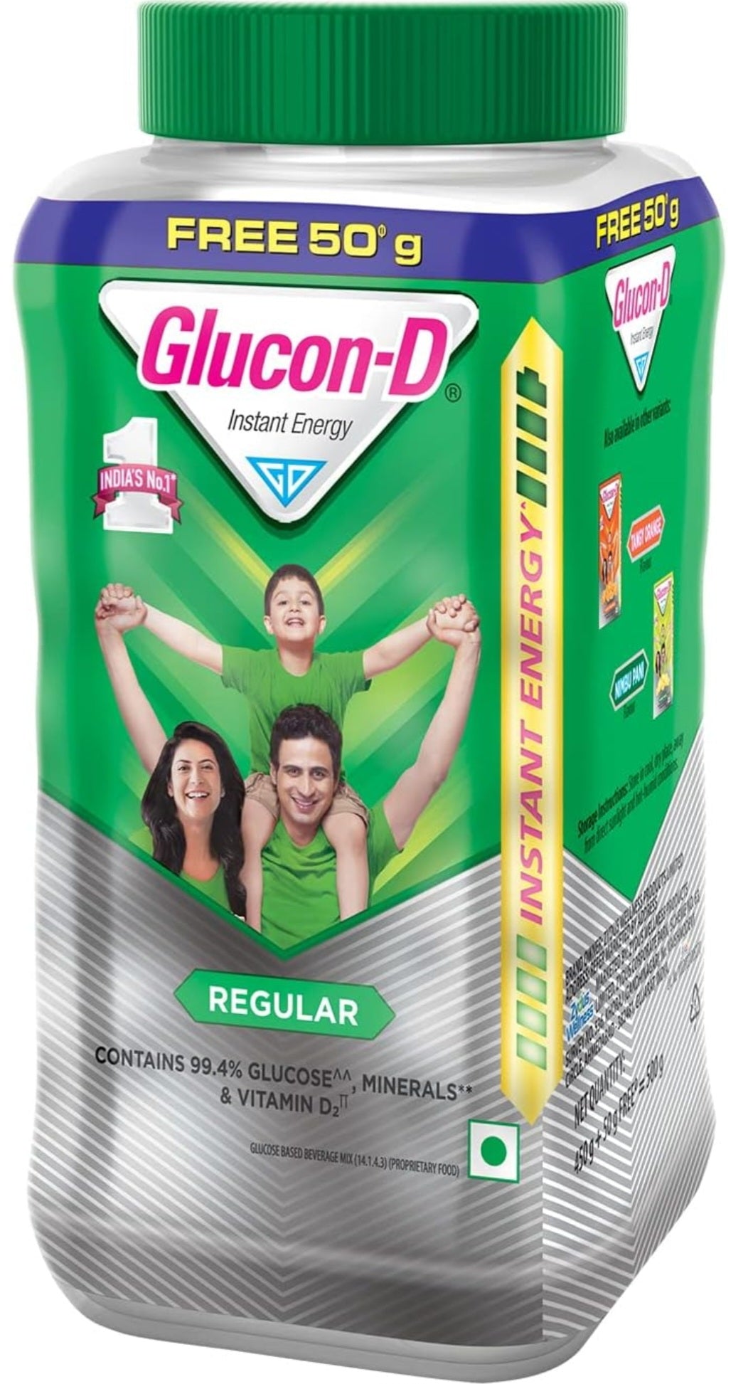 Glucon-D Regular Bottle