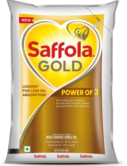 Saffola Gold Refine Rice Bran Oil