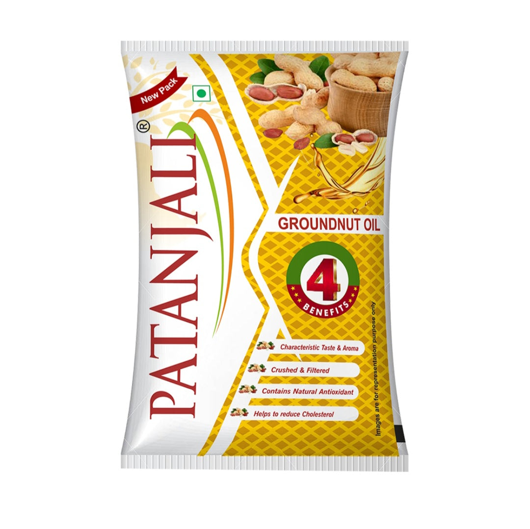 Patanjali Refine Groundnut Oil