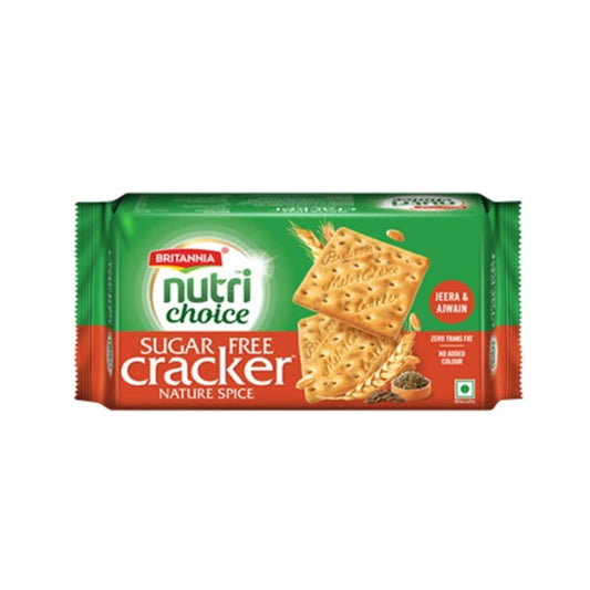 Britannia nutriChoice Sugar Free Cracker Nature Spice